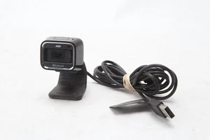 Microsoft LifeCam HD-5000 Webcam Model 1415 USB 720P Web Camera F32 - Picture 1 of 7