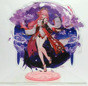 Genshin Impact Yae Miko ""Guuji Yae"" Acryl Foundation Anime Schreibtisch Figur - Bild 1 von 6