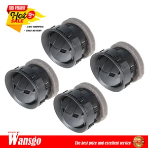 4Pcs Dashboard AC Heater Air Duct Vent Louvre Fit For Ford 2009-2014 F-150 Black - Foto 1 di 10