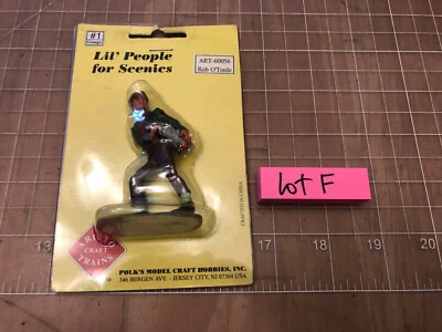 G Scale 1 Gauge Aristo-Craft Train Layout Figure Rob O'Toole Robber LN Lot F - Image 1 of 4