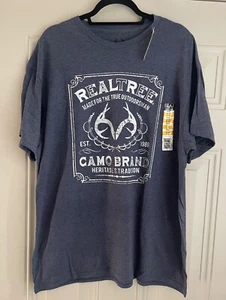 RealTree Men's S/S T-Shirt size XL (46-48) - Picture 1 of 2