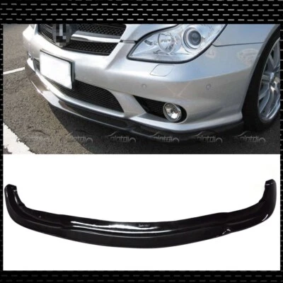 For 2006-2010 Mercedes Benz W219 CLS63 AMG Carbon Fiber Front Bumper Lip Spoiler - Image 1 of 4