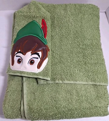 Toalla Peter Pan The Big One Oeko-Tex 100 % algodón verde ~30" x 53" extra grande Foto 1 de 4