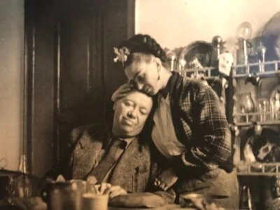FRIDA KAHLO AND DIEGO RIVERA , PHOTO, 1941 BY EMMY LOU PACKARD  - Image 1 of 4