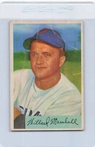 1954 Bowman #70 Willard Marshall White Sox Fair *1316 - Picture 1 of 2
