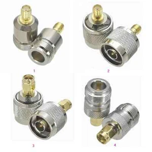 1Pcs SMA To N Male Plug & Female RF Coaxial Adapter Connector Test Converter - Picture 1 of 11