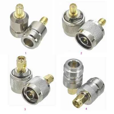 1Pcs SMA To N Male Plug & Female RF Coaxial Adapter Connector Test Converter - Image 1 of 4