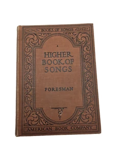 Libro Superior de Canciones Folk Americana 1928 Robert Foresman Nota Redonda - Imagen 1 de 14