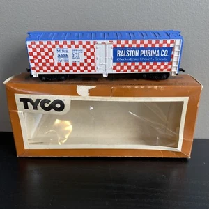 Vintage HO Tyco Billboard Reefer 40' Ralston Purina 355E MRS 4554 Zug Eisenbahn RR - Bild 1 von 12