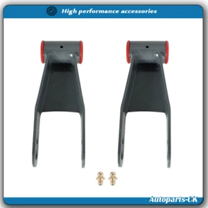 For Ford F150 2/4WD 97-03 2" 1" Rear Lowering Shackles Suspension Shackles Kit - Foto 1 di 11