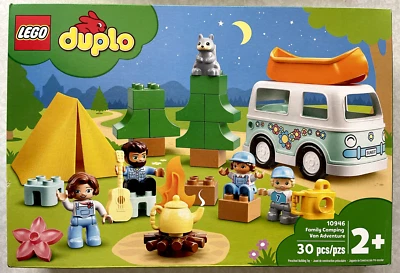 Lego Duplo 10946 Family Camping Van Adventure Building kit 30 Pcs - Image 1 of 4