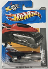 2012 Hot Wheels #238 HW Code Cars '12 13/22 TREAD AIR Red/Black w/Red MW 5 Spoke