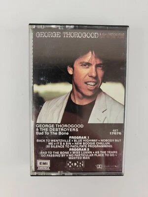 George Thorogood & The Destroyers Bad To The Bone XDR Tape 4XT 17076 EXCELLENT - Image 1 of 4