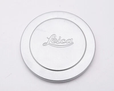 Leica 64mm ID Silver Logo Metal Front Slip-On Lens Cap  (#16020) - Image 1 of 4