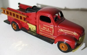 1989 Reader's Digest Diecast 1948 Task Master Fire Truck No. HF 434 High Speed - Picture 1 of 13