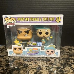 2025 SDCC EX FUNKO POP FAIRLY ODDPARENTS JORGEN VON STRANGLE & TOOTH FAIRY AP24 - Picture 1 of 6