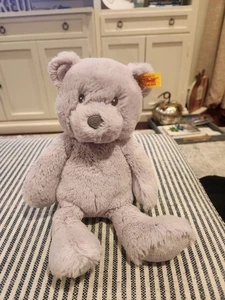 Neu Steiff lila lila Bärchenbär Plüschtier 11 Zoll Stofftier Cuddly Friends - Bild 1 von 8