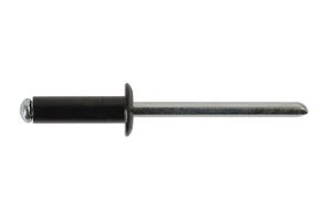 Connect Std flangia rivetti neri 4,8 mm x 14 mm 100 pz 32888 - Foto 1 di 1