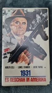 1931 ES GESCHAH IN AMERIKA VHS Videokassette VMP ca. 87 Min. Adolfo Celi  - Bild 1 von 3
