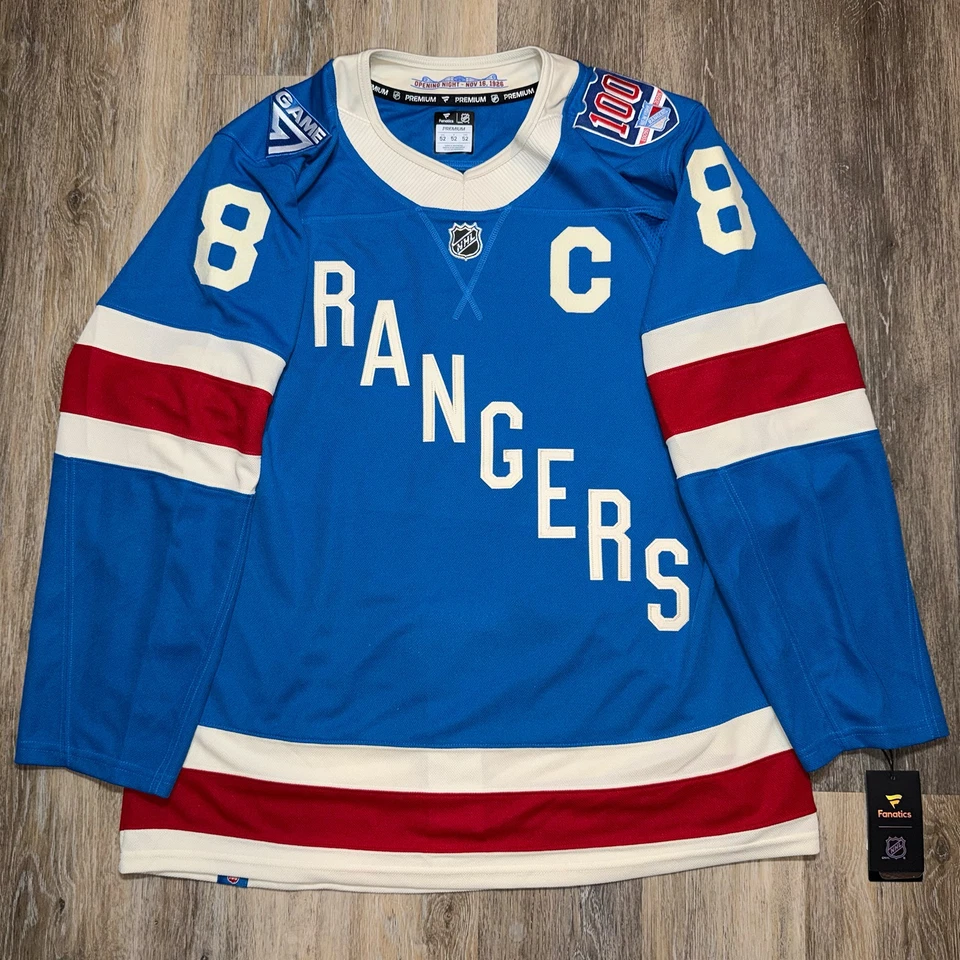 JT Miller NY Rangers Fanatics Centennial Premium Authentic MSG Jersey - Image 1 of 4