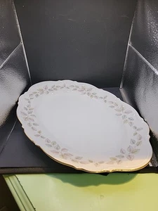 Vintage Mitterteich Bavaria"Falling Leaves" Germany ”14 3/4" Platter, SEE PICS. - Picture 1 of 11