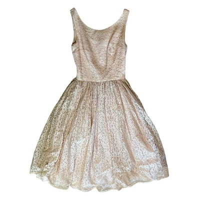 Vestido vintage dos anos 50 Preppy por Jr. Theme tamanho 9 - Imagem 1 de 4