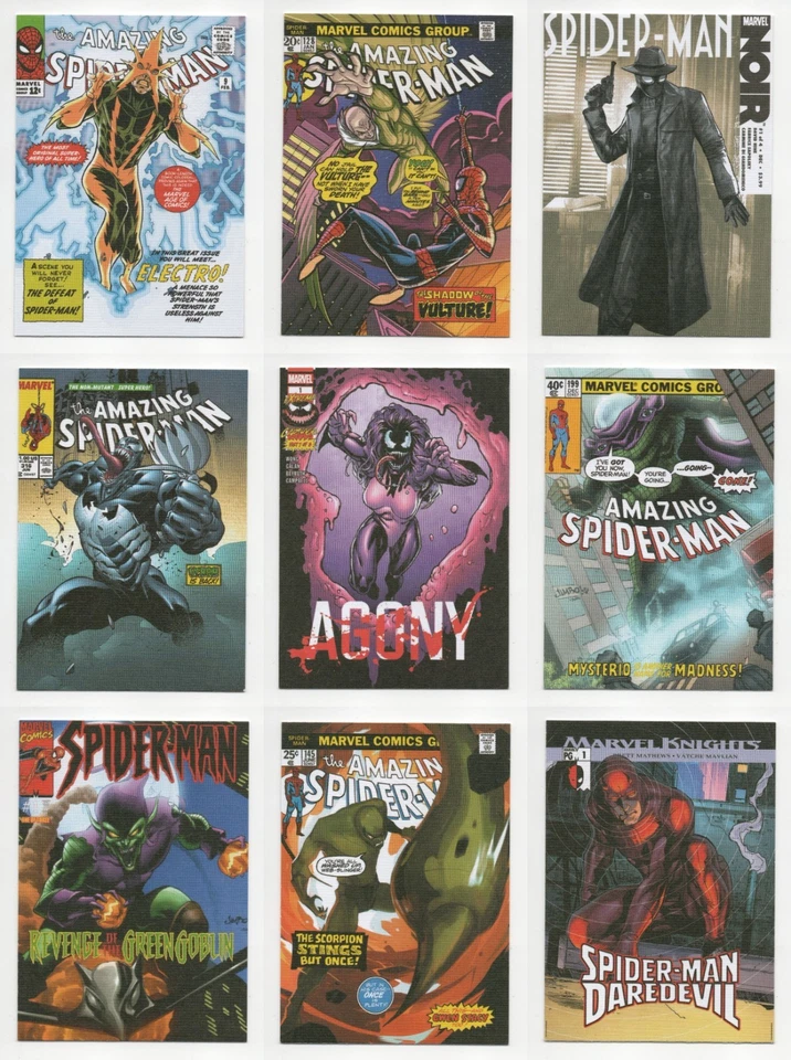 2024 Marvel Renditions Spider-Man Comic Covers Coose Your Card/s - Image 1 of 1