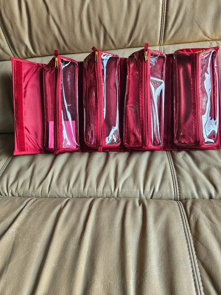 4 Baggies that fold into 1 square bag with 2 handles 5" Wide 6" Long 10.5" High - Image 1 of 4