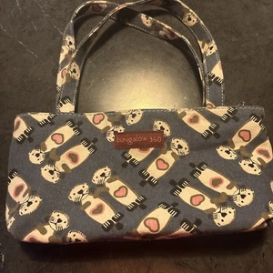 Bungalow 360 Sea Otters blau Canvas Handtasche * 5,75" x 10,25" - Bild 1 von 7