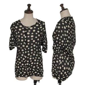 Y's Cotton Dot Printed Dolman T shirt Size 2(K-145803) - Picture 1 of 11