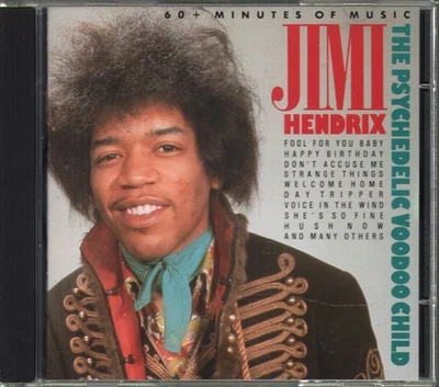 Jimi Hendrix Psychedelischer Voodoo Child CD Belgien Erinnern 1989 RMB75003 - Bild 1 von 3
