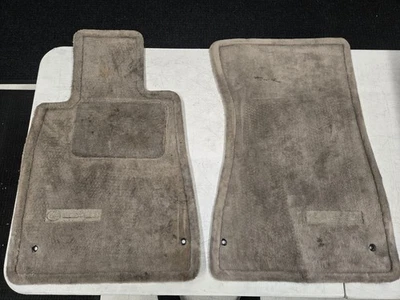 1990-2000 Lexus LS400 FRONT And REAR Carpet Mats Ser TAUPE OEM — 第 1/4 张图片