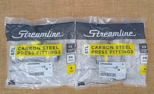 Mueller CP04085G 1-1/2" x 1-1/2" x 1-1/4" Carbon Steel Gas Tee - Picture 1 of 4