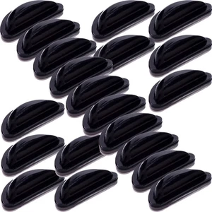 10 pares de almohadillas de silicona para nariz cojines para gafas para fijación deslizante hacia abajo - Imagen 1 de 12