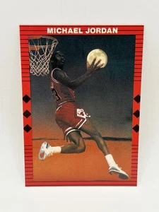 Michael Jordan Iconic Moon Dunk Red Border Rare Promo Card 1989 - Bild 1 von 6