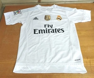 RARE - Real Madrid 2015/16 Home Football Shirt Adidas - Small - Jese Jesé #20 - Picture 1 of 12