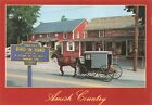 Postcard Horse and Buggy PA Amish Country Bird-in-Hand Old Village Store