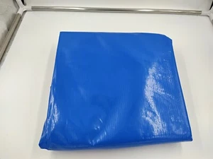 Dog Playpen Cover, Pet Playpen Mesh Top 8 Panel Sun Rain Proof Blue - Picture 1 of 3
