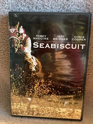 Seabiscuit DVD Tobey Maguire Jeff Bridges 1993  2 HRS 21 Minutes Foto 1 de 2