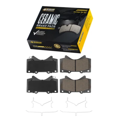 Pastillas de freno delanteras de cerámica para Toyota Tundra Sequoia Land Cruiser LX570 2008-2021~ Foto 1 de 4