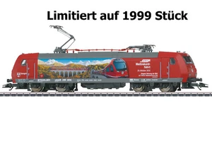Märklin 37647 E-Lok Br 101 Db Epoche 6 Sound With Rhb Advertising New Ovp 1:87 - Picture 1 of 2