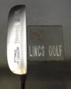 Spalding TP Mills Putter Steel Shaft 90.5cm Length Spalding Grip - Picture 1 of 10