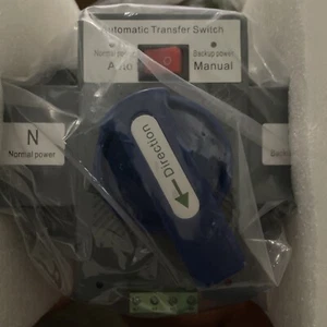 AC 110V Dual Power Automatic Transfer Switch 63A 2P self cast Change-over Switch - Picture 1 of 2