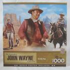 Masterpieces 1000 Pc Jigsaw Puzzle ON THE TRAIL The Legendary John Wayne Coll.