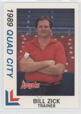 1989 Best Quad City Angels Bill Zick #4