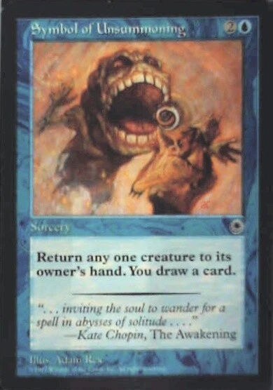 Symbol of Unsummoning - Portal: #70, Magic: The Gathering Lp R96 - Image 1 of 1