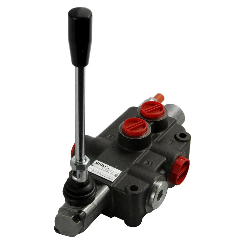 Chief D75 Directional Control Valve, 1 Spool, 4 Way 3 Pos, SAE 10 Inlet SAE 8 - Image 1 of 1
