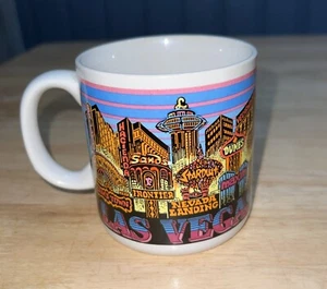 Las Vegas Coffee Mug Bright Lights Colorful (A1) - Picture 1 of 6