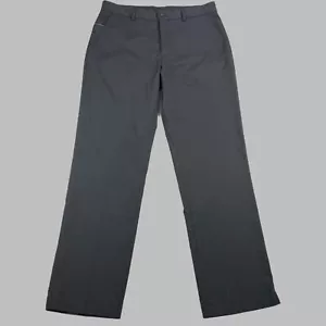 Greg Norman Golf Pants Mens Size 34 x 32 Black Relaxed Fit Activewear Straight - Picture 1 of 9