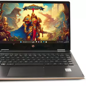 HP Pavilion x360 14" Touch 2in1 Fast Laptop i5 10th Gen 16GB RAM 256GB SSD Win11 - Picture 1 of 10